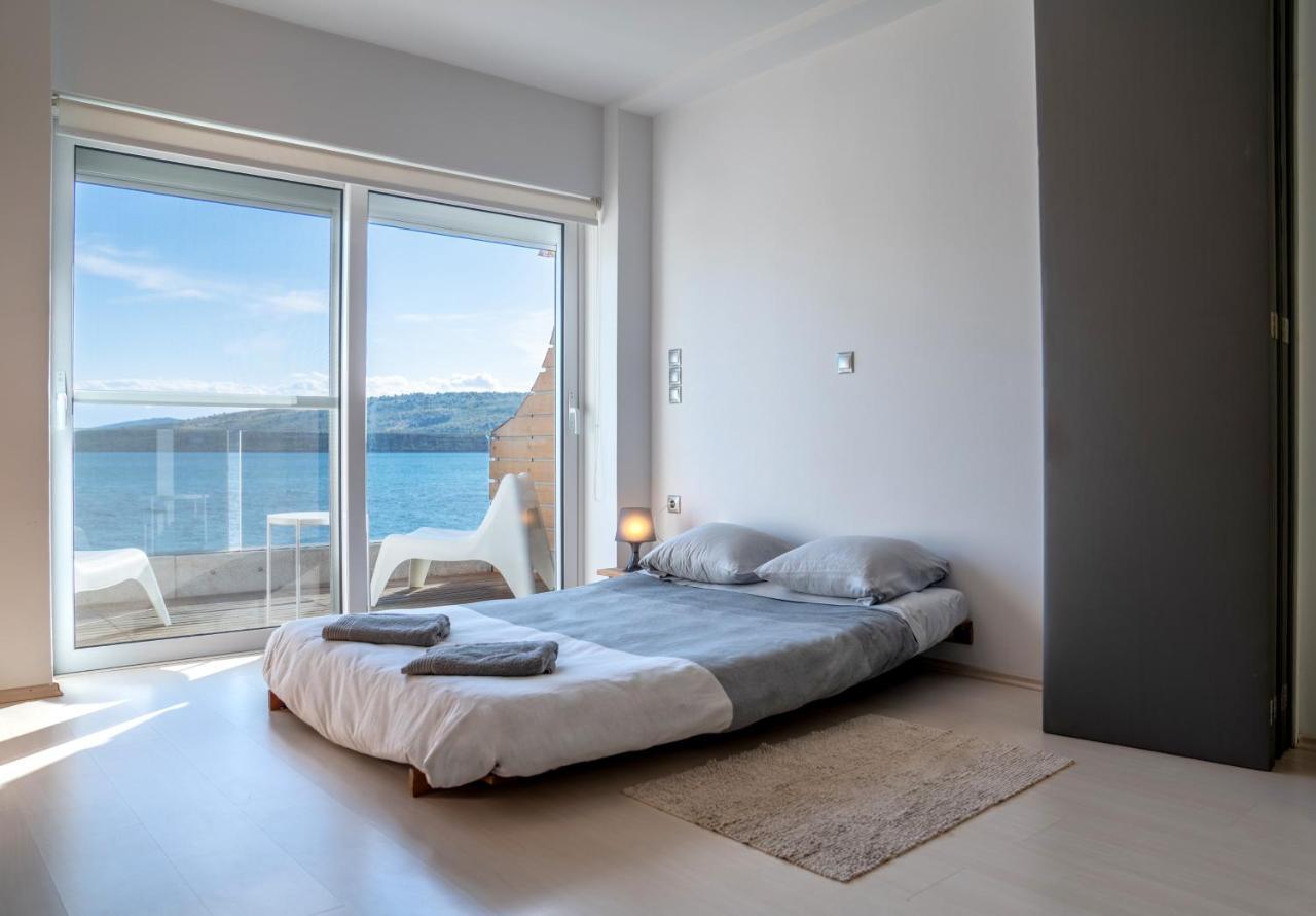 Seaside Maisonette In Itea Exterior foto